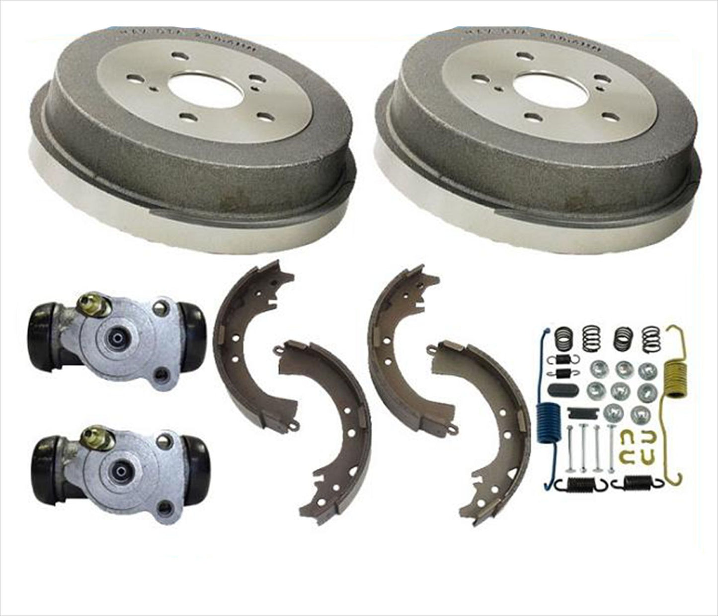 Rear Brake Drums Shoes Spring Wheel Cy For 1992 1995 1998 2000 2001 Toyota Camry