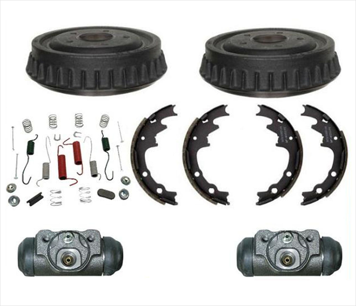 Los tambores Cyline más pequeños estándar de 9 pulgadas calzan la tracción trasera de Ford Ranger 83-94