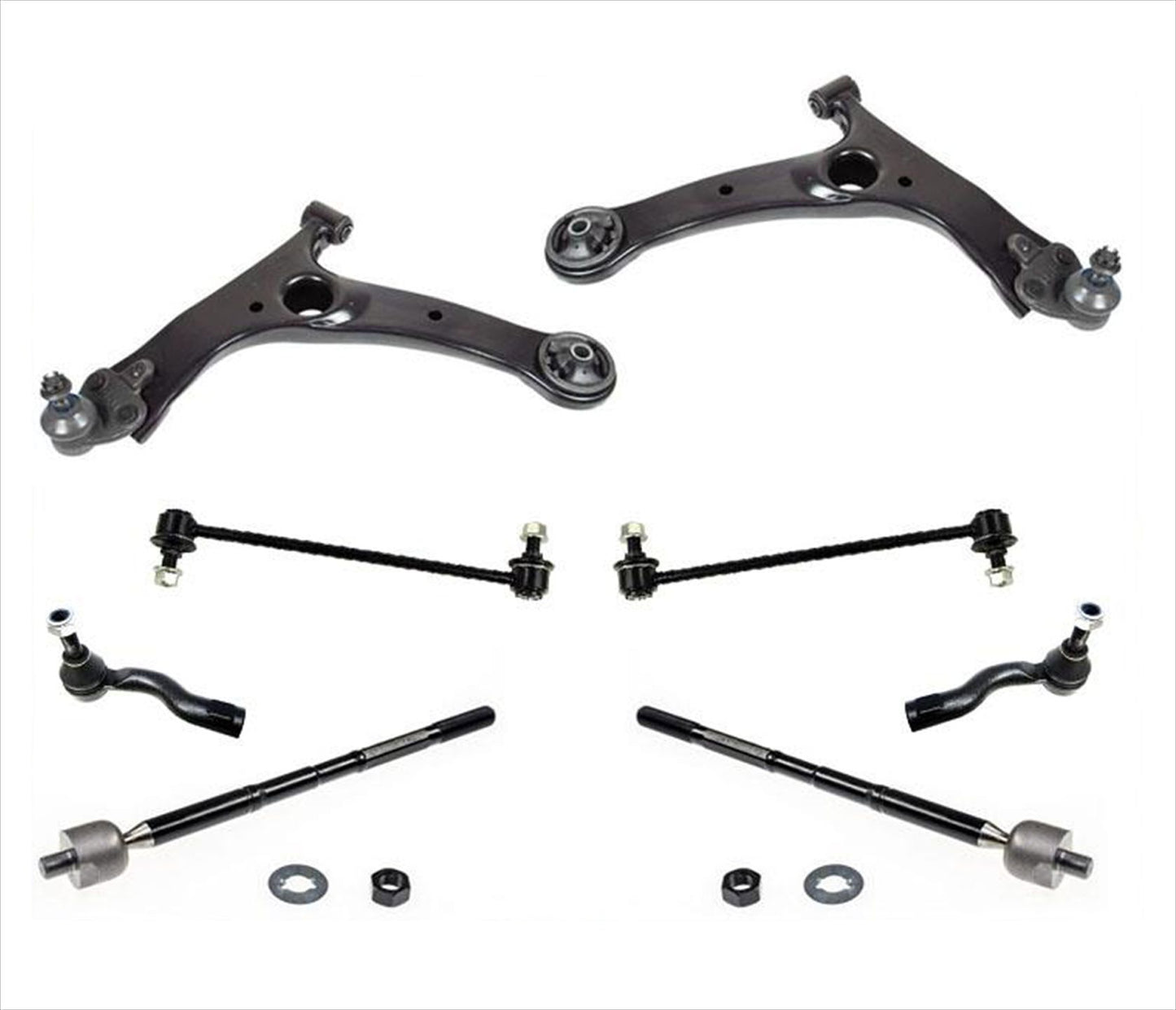 Lower Control Arms Ball Joints Tie Rods & Links For Scion TC 2005 2006 2007 2010