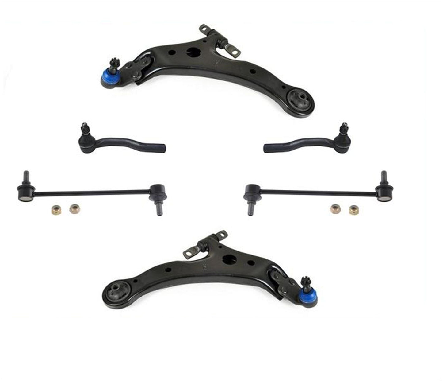 Control Arms With Bushings Ball Joint Tie Rods for Lexus RX350 07-09