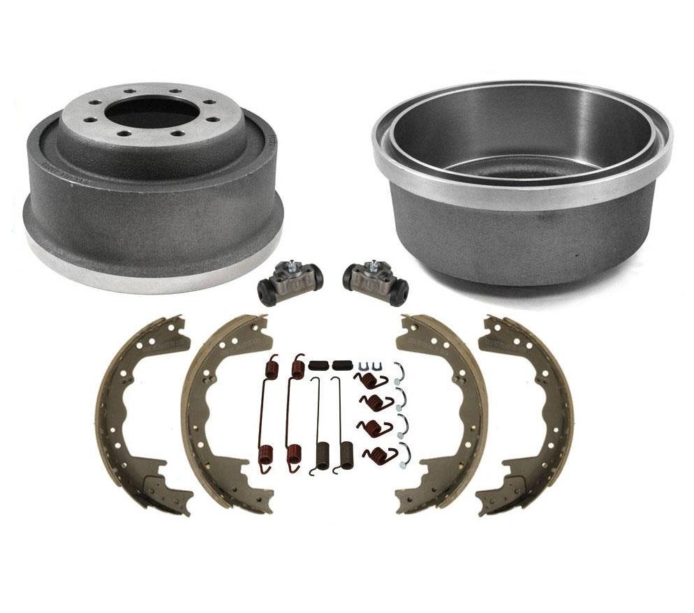Tambores traseros Zapatas de freno Muelles Cilindros de rueda para Dodge Ram 2500 Pick Up 00-01