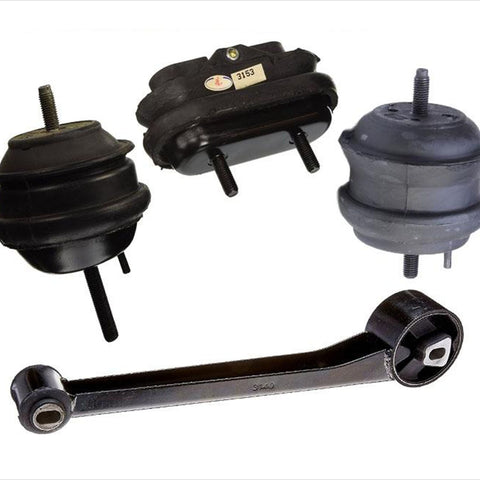 Kit de 4 piezas de puntal de torsión y soporte de motor para Cadillac DTS 4.6L 06-11