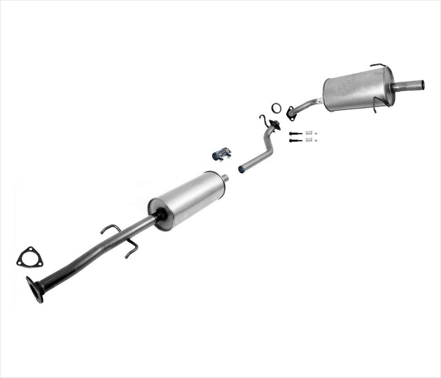 Silenciador de tubo resonador para Honda CR-V 07-09 Hecho en EE. UU. Vin comienza con 1 o 4