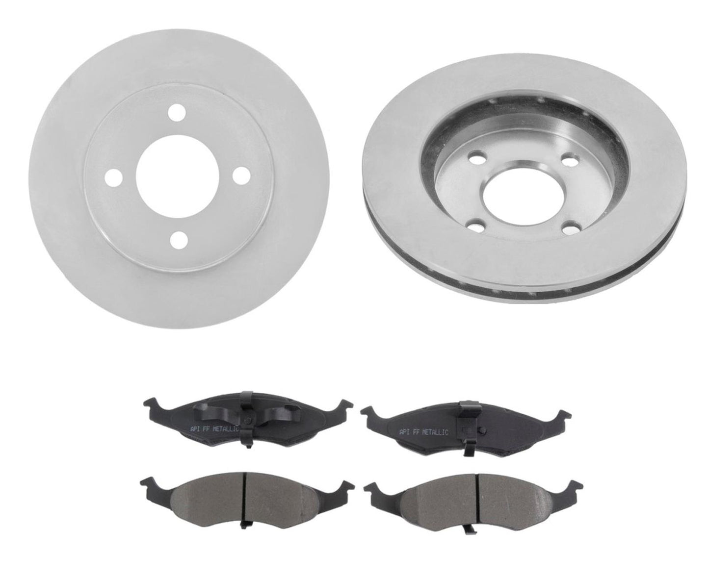 Fits 1995-1997 Dodge Neon Front Brake Disc 4 Stud Rotors & Pads