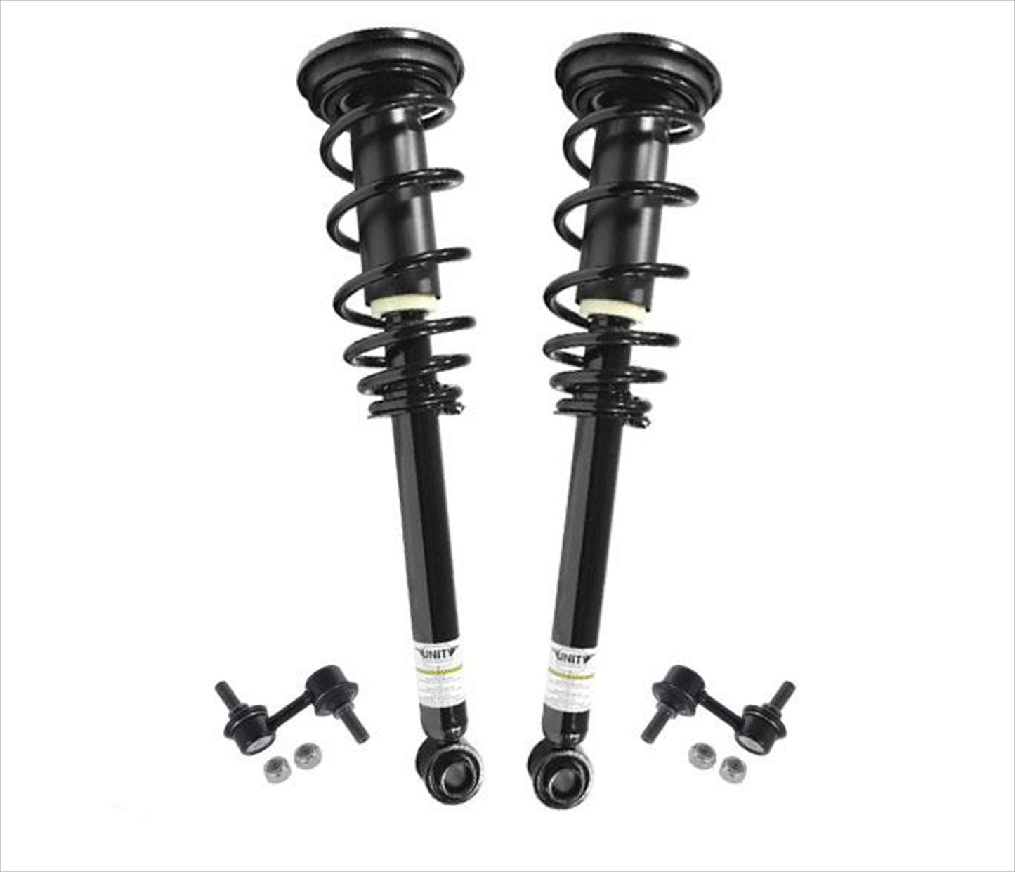 Complete Rear Coil Spring Struts Sway Bar Links For 00-05 Mitsubishi Eclipse 4pc