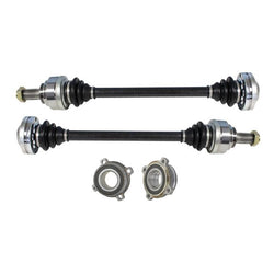 Rear CV Shaft Axles with Rear Wheel Bearings 4PC Kit for 2000-2006 BMW X5