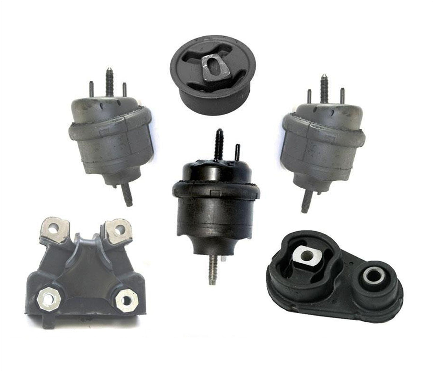 Engine Motor Roll Bracket Bushing Trans Mount 05-07 For Ford Five Hundred 6pc