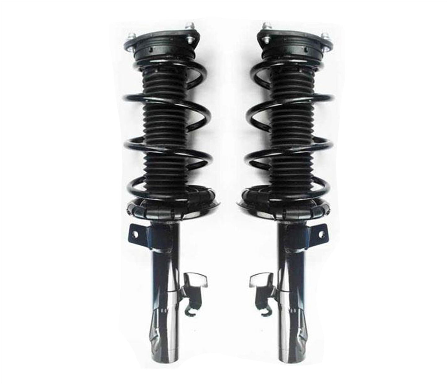 2 puntales de resorte helicoidales completos para tracción delantera 04-10 2.4L S40 V50 FWD