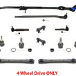 Drag Links Tie Rods Ball Joints Ck Info Below 12Pc KIT RAM 2500 3500 2008-2012
