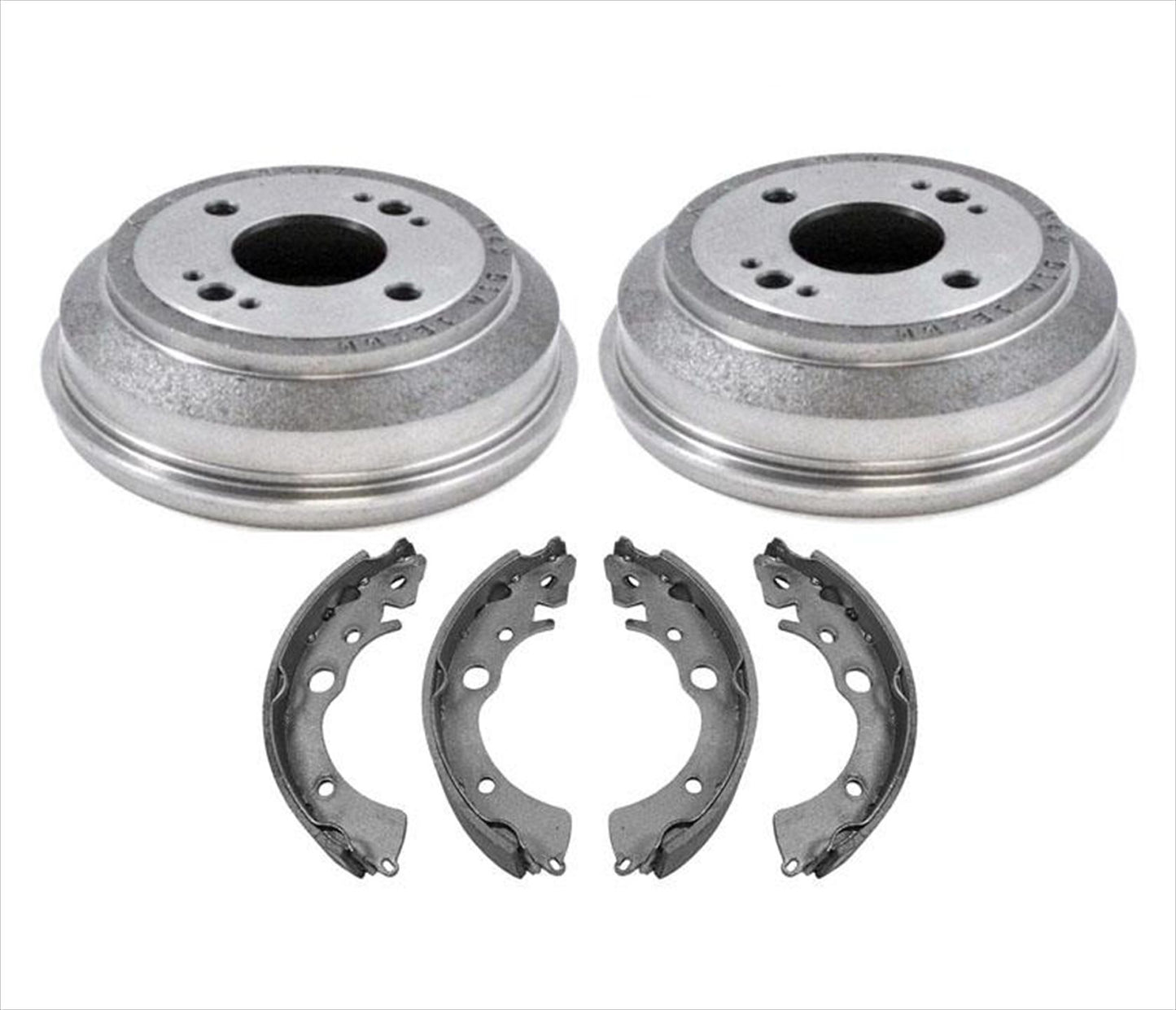 Tambores de freno y zapatas de freno de 7 pulgadas para Honda Civic 84-91, kit de 3 piezas