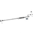 Exhaust Front Pipe Muffler System for Honda Civic 3 Door Hatchback DX CX 96-00