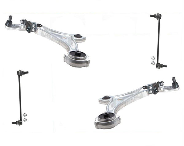 Ft Left & RIght Lower Control Arms & Sway Bar Links For Nissan Quest 2011-2017