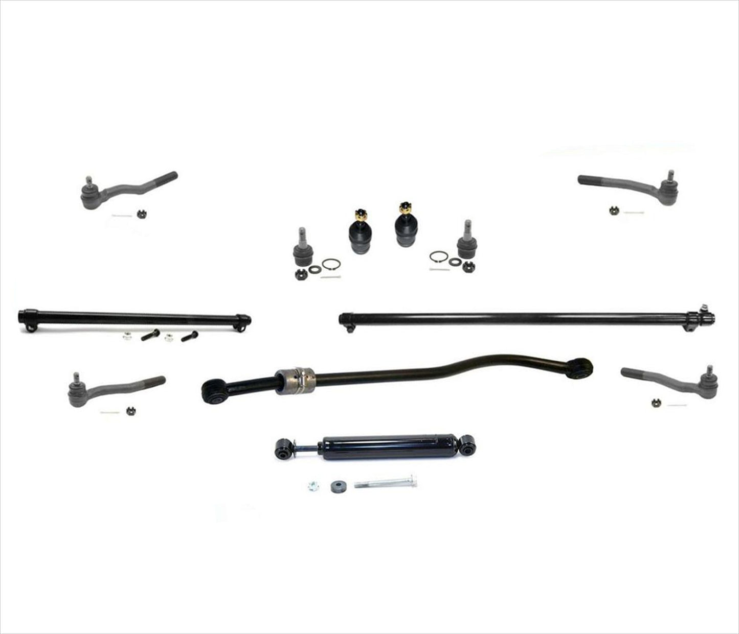 99-04 Jeep Grand Cherokee Dirección Tie Rods Track Bar Estabilizador Rótulas Nuevo