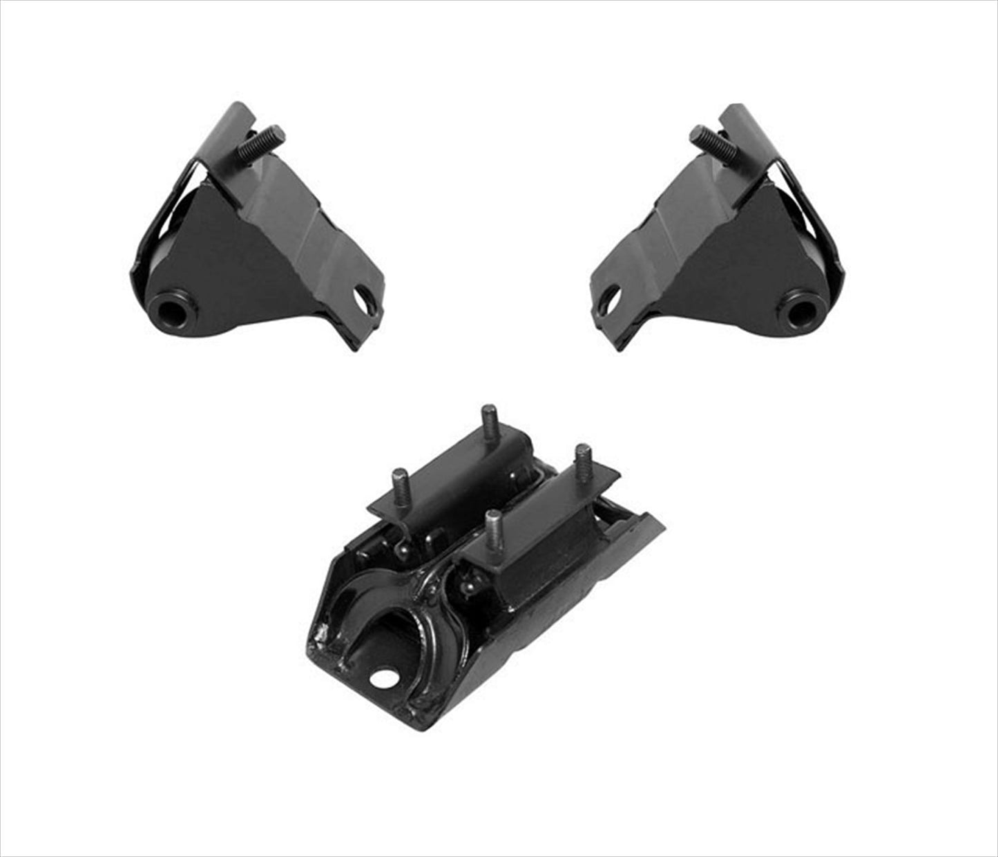 For 2000 2001 Jeep Cherokee 4.0L Front L R Engine Motor Mount + Transmission
