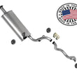 Fits 94-1998 Geo Tracker 1.6L 2 Door Muffler Exhaust System W/ Gaskets & Hangers