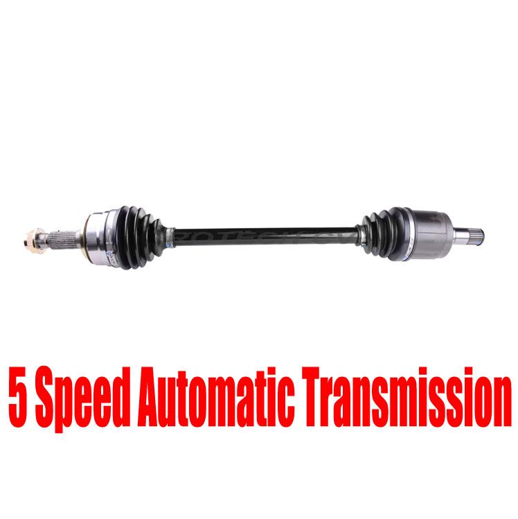 Left Cv Axle for Honda Odyssey 11-13 EX-L EX LX 5 Speed Automatic Transmission