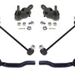 100% New Lower Ball Joints Tie Rods Sway Bar Links for 12-17 Toyota Camry 6pc