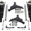 Puntales delanteros Amortiguadores traseros Brazos de control Varillas y enlaces para Volvo C70 1998-2004