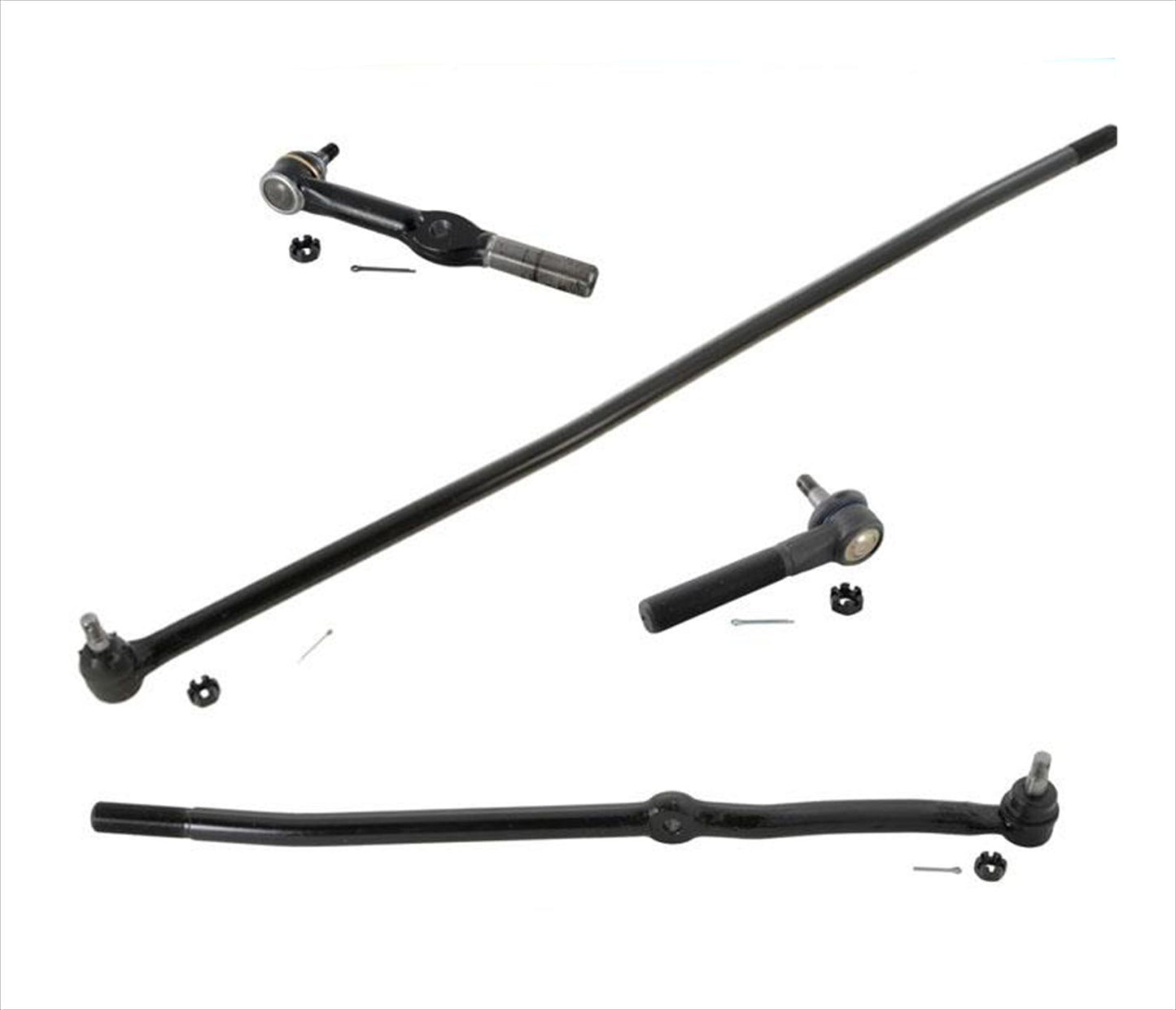 02/07/94 to 97 Fits Dodge Ram 1500 2500 Drag Link Tie Rod Rods 4x4 Dana 44 AXLE