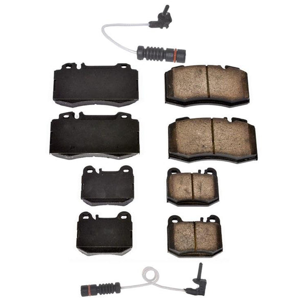 Front & Rear Brake Pads for Mercedes Benz ML55 2002-2005 ML500 2000-2003