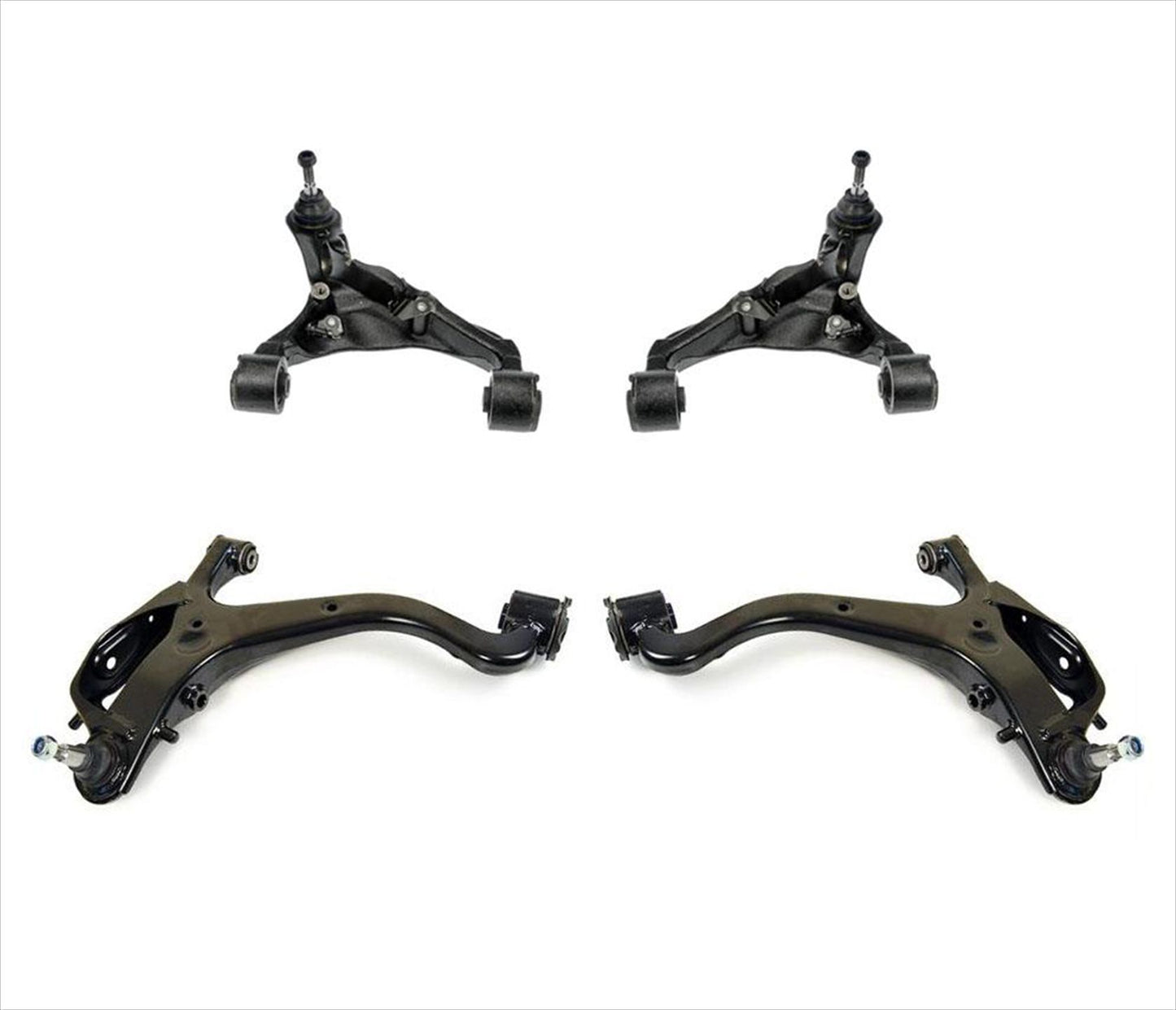Front Lft & Rgt Upp & Low 4 Control Arm Ball Joints for 06-09 Range Rover Sport