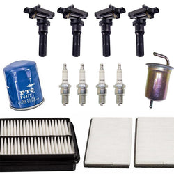 Bobinas de encendido directo + bujías + filtros para Chevrolet Tracker 2.0L 99-03