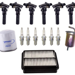 Bobinas de encendido directo Bujías y filtros para Chevrolet Tracker 2.5L V6 01-04