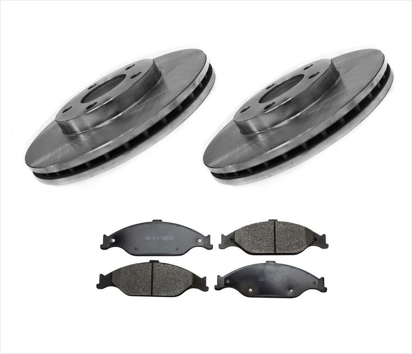 Front Brake Rotors & Ceramic Pads Fits for Ford Mustang 1999-2004 3.8L 4.6L