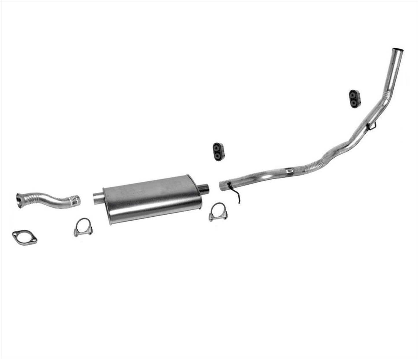 Exhaust Muffler Pipe System For Chevrolet S10 Blazer 4 Door 1992-1994 SUV