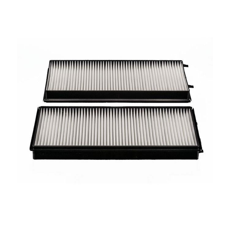 2 filtros de aire de cabina para BMW 745 760i 760Li 2002-2007 Referencia OEM # 64116921018