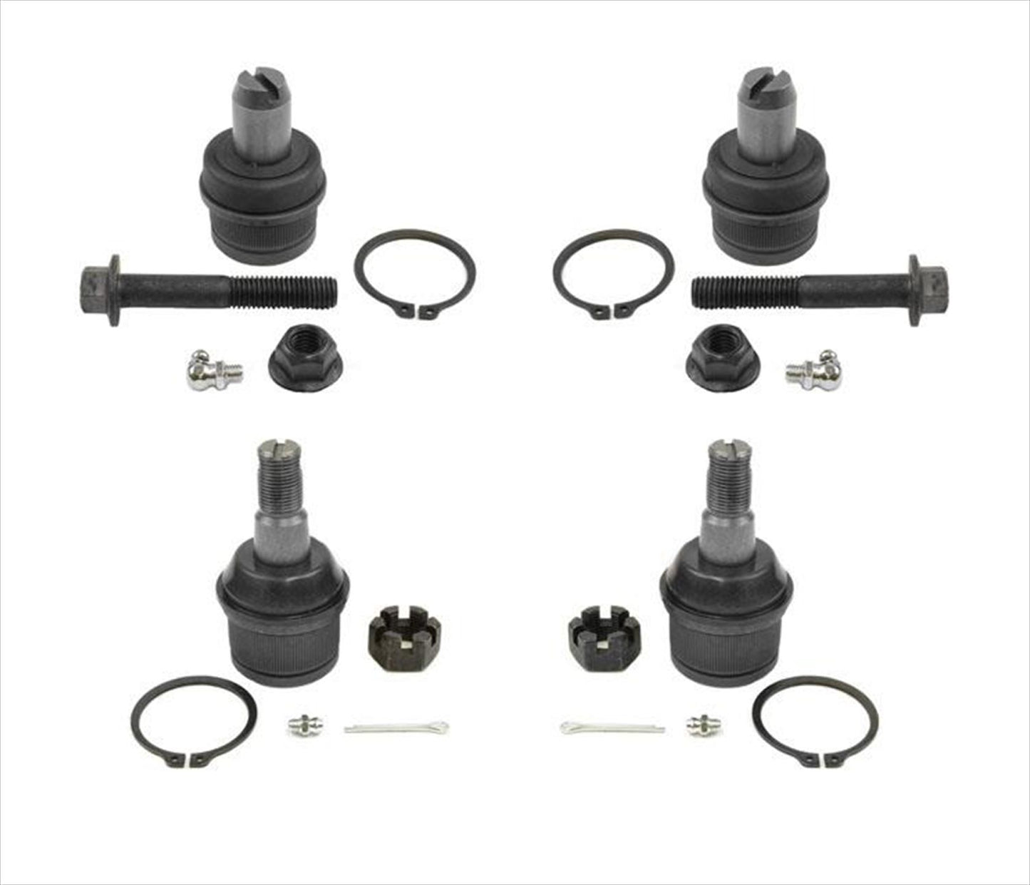 05-07 F250 F350 Super Duty Kit de rótulas REF# K80027 K80028 4X2 SOLAMENTE 4 piezas