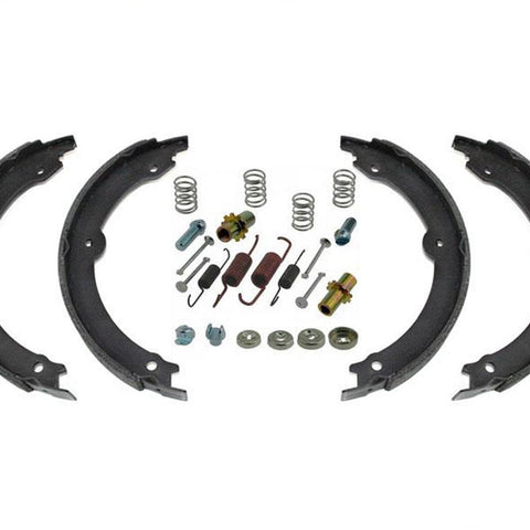 Zapatas de freno de estacionamiento de emergencia traseras y kit de resorte para Toyota Tundra 2007-2021