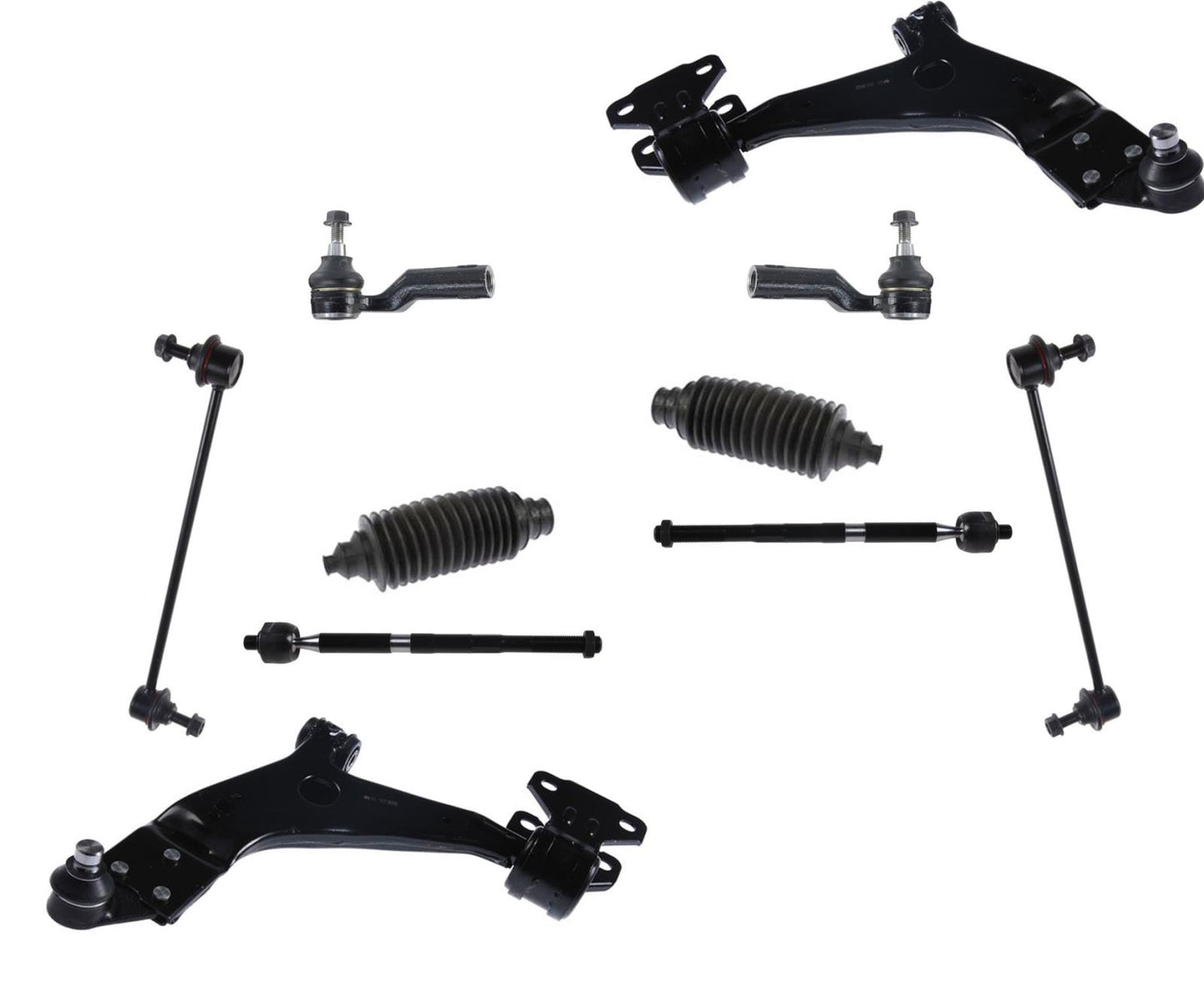 Brazos de control inferiores delanteros, rótulas, varillas de amarre, eslabones para Ford Escape 13-2019