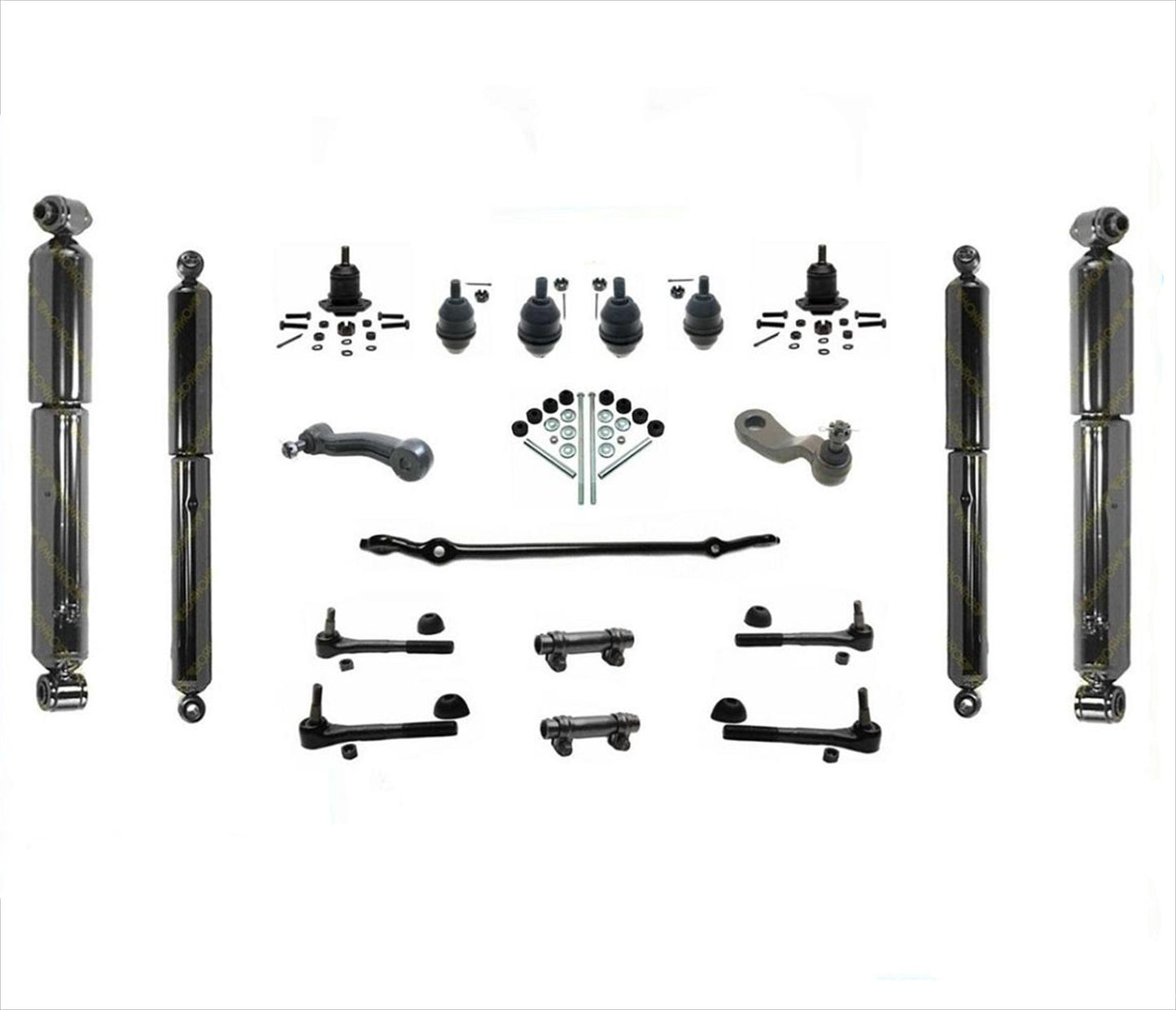 Front and Rear Shocks & Chassis Kit for 95-99 Four Wheel Drive Chevrolet Tahoe