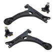 Brazos de control inferiores delanteros con rótulas para Toyota Prius 2001-2003, kit de 4 piezas