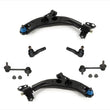 For Mazda 98-02 626 Front Control Arm Ball Joint Tie Rods Sway Bar Links 6pc