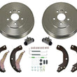 Fits 10-15 Cruze Rear Brakes Drums Brake Shoes Springs Wheel Cylinders 6pc