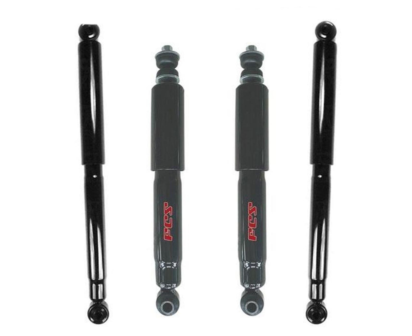 Front & Rear Heavy Duty Shocks For 1994-2001 Ram 1500 Pickup 2 Wheel Drive