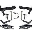 12 Pcs Kit Front & Rear Suspension Chassis Parts For 06-14 Toyota Rav4
