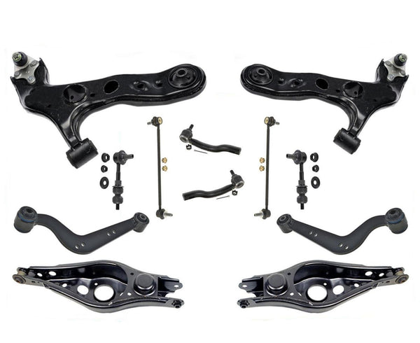 12 Pcs Kit Front & Rear Suspension Chassis Parts For 06-14 Toyota Rav4