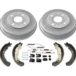 100% Brand New Rear Drums Brake Shoes & Springs Kit 4pc for Mazda 2 11-15