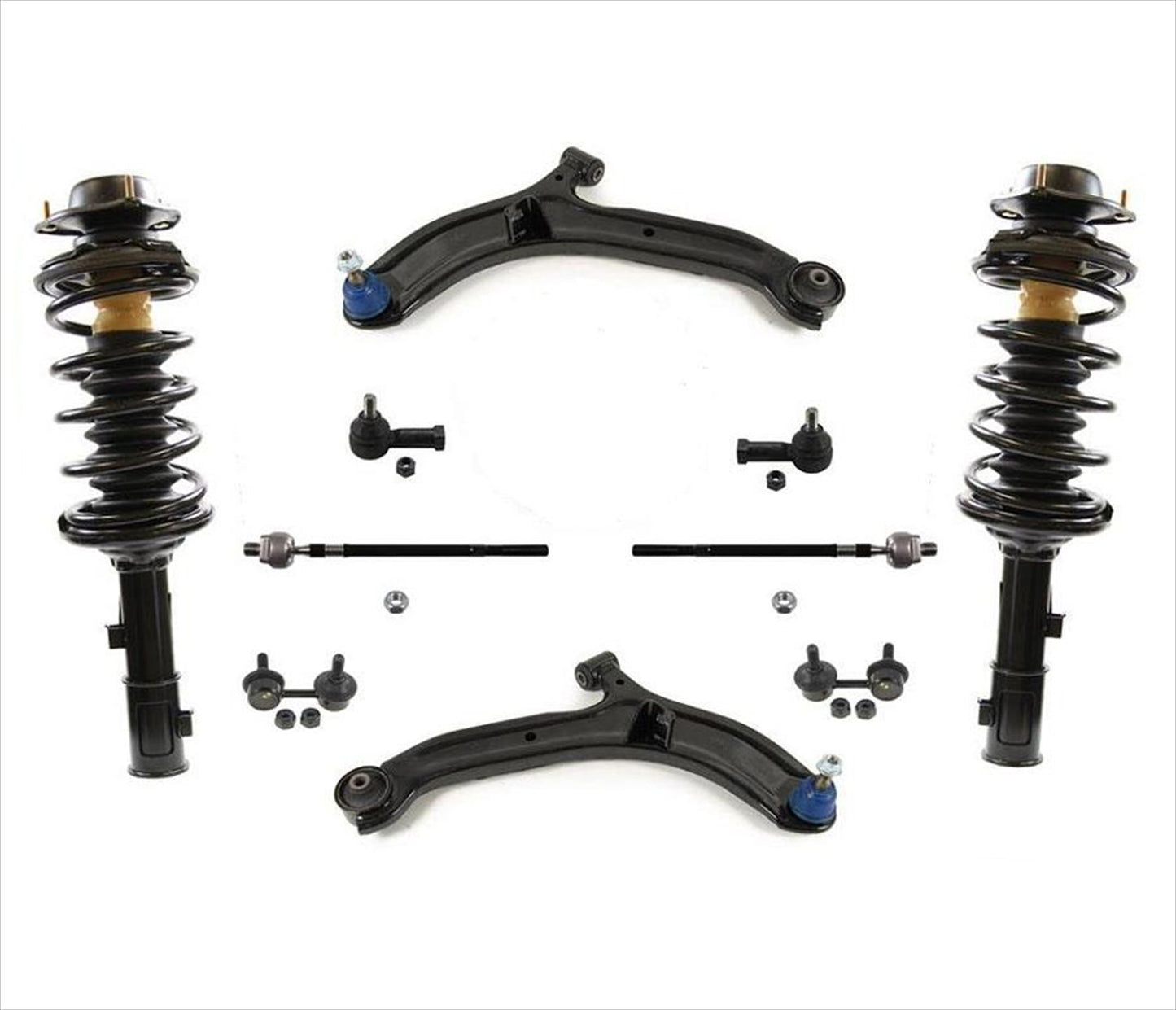 Ft Coil Spring Struts Steering For Automatic Transmission Hyundai Accent 00-05