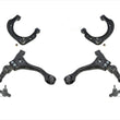 6 Pcs Chassis Kit Upper & Lower Control Arm With Ball Joints For 06-10 Sonata