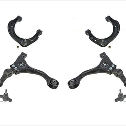 6 Pcs Chassis Kit Upper & Lower Control Arm With Ball Joints For 06-10 Sonata