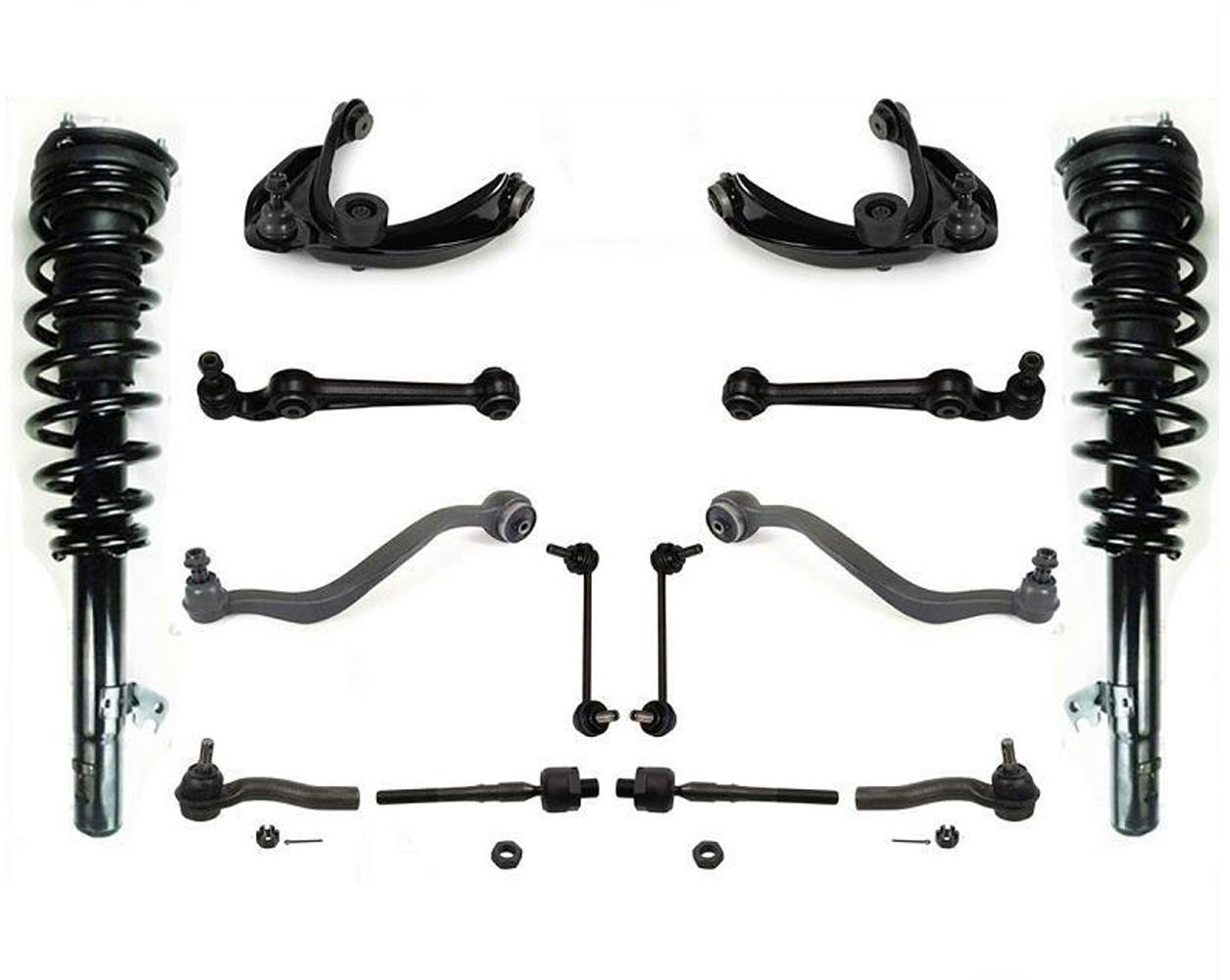 Front Complete Struts & 14 Pcs Kit 07-09 For Ford Fusion & Mercury Milan 3.0L V6