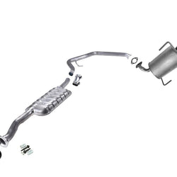 Exhaust System Extension Pipe Muffler For 12-16 Subaru Impreza 2.0L 4 Door Sedan