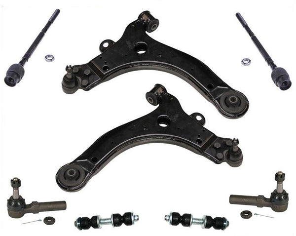 For 05-06 Terraza All Wheel Drive AWD Only New Control arms Bush Ball J Tie Rods