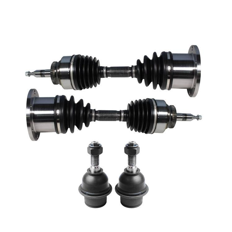 Front CV Drive Shaft Axles & Ball Joints for Ford 04-06 Expedition 4 Wheel Drive