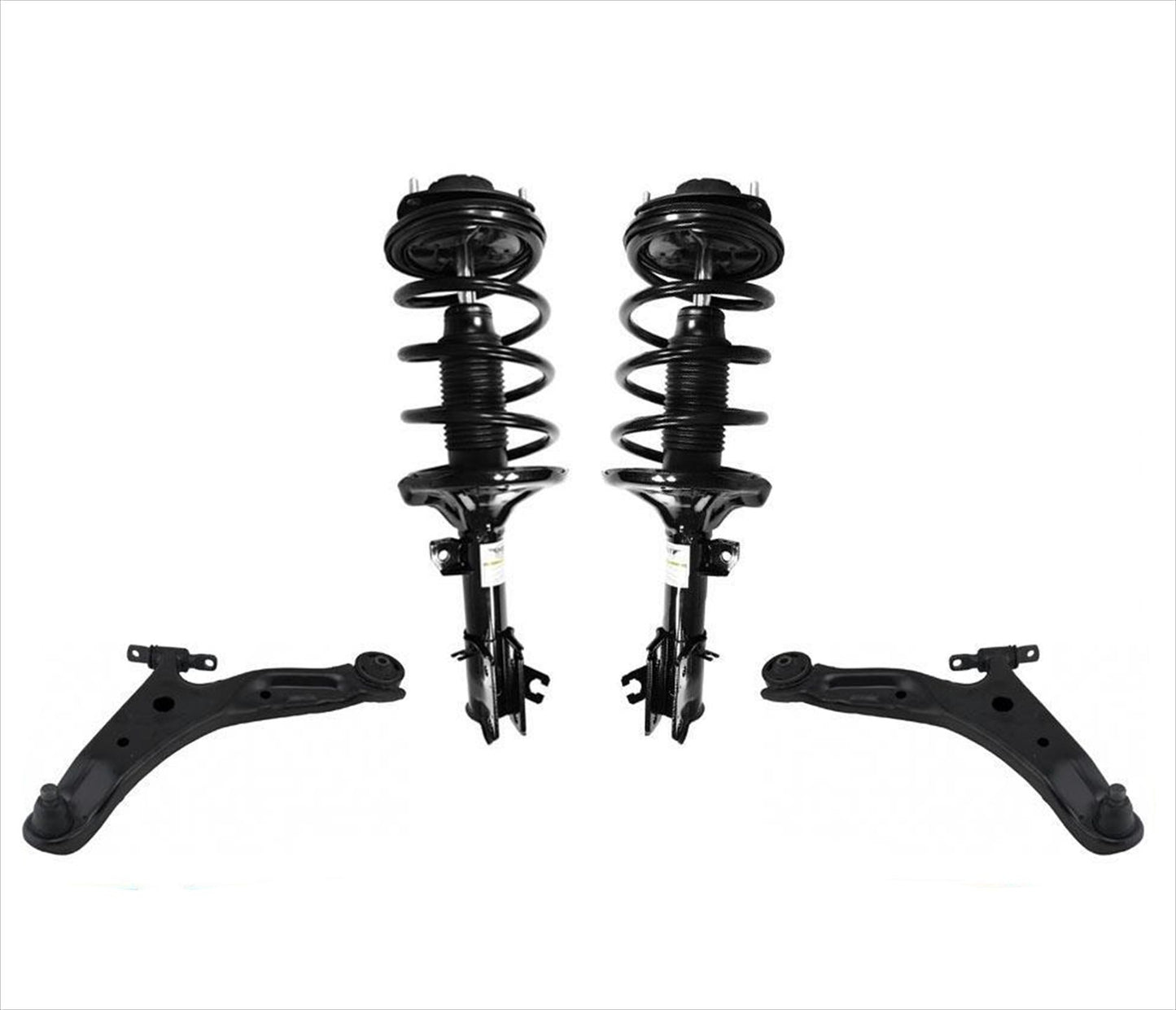 Front Complete Coil Spring Struts & Control Arms for 01-06 Hyundai Santa Fe