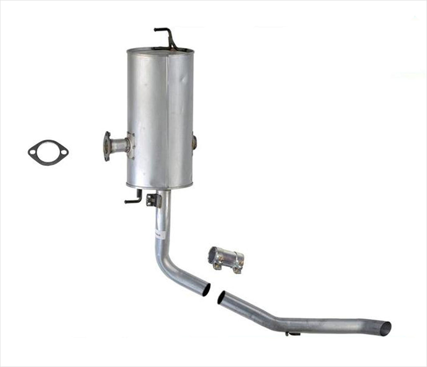 Rear Muffler After Production Date 02/ 04-06 for Toyota Sienna Front Wheel Drive